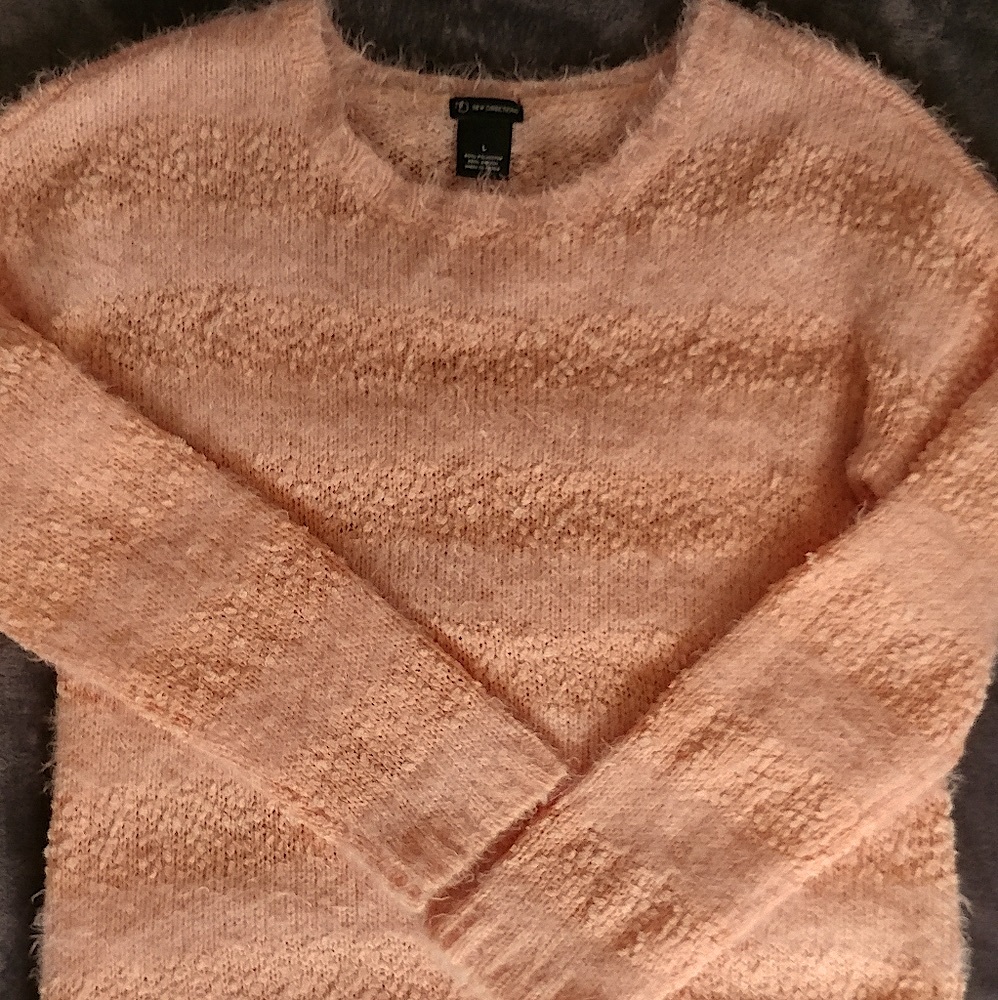 New DIRECTIONS fuzzy sweater